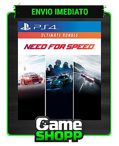Need for Speed Conjunto Ultimate - Ps4 Digital - Edição Padrão