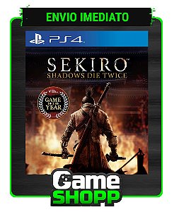 Sekiro Shadows Die Twice - PS4 Digital - Edição Padrão