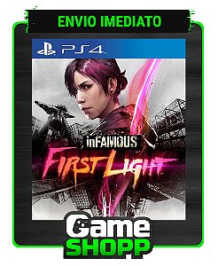 Infamous First Light - Edição Padrão - PS4