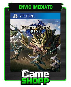 Monster Hunter Rise - Ps4 Digital - Edição Padrão