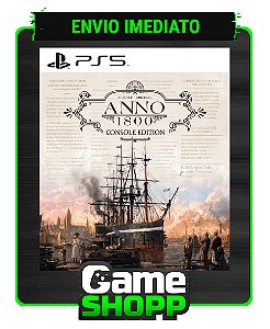 Anno 1800 Console Edition - Ps5 Digital - Edição Padrão