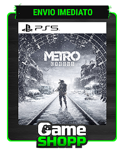 Metro Exodus - PS5 Digital - Edição Padrão