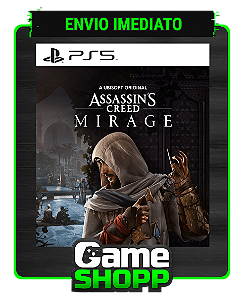 Assassins Creed Mirage - Digital PS5 - Edição Padrão