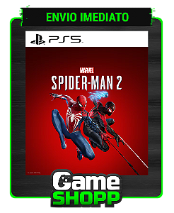 Marvel’s Spider Man 2 - Homem Aranha 2 - PS5 Digital - Edição Padrão