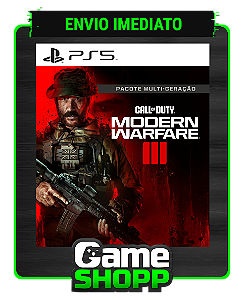 Call of Duty Modern Warfare III - Digital PS4 - Edição Padrão