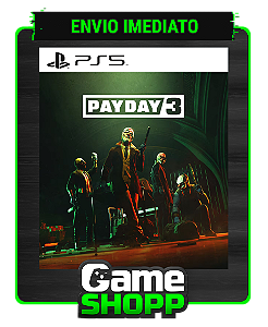 Payday 3 - Digital PS5 - Edição Padrão