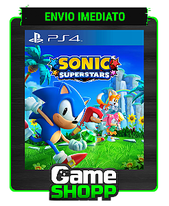 Sonic Superstars - PS4 - Game Games - Loja de Games Online