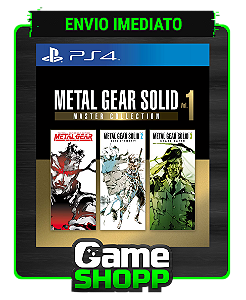 Metal Gear Solid Master Collection Vol 1 - PS4 Digital