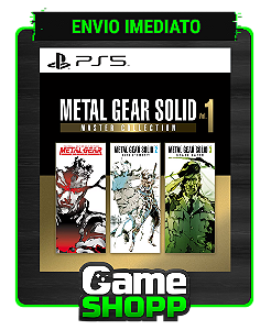 METAL GEAR SOLID: MASTER COLLECTION Vol.1 PS4 & PS5