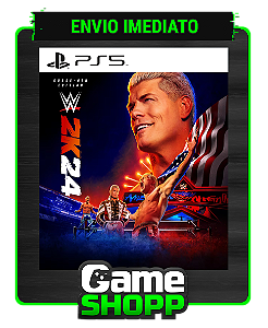 WWE 2K24 - PS5 Digital - Edição Padrão