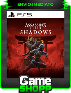 Assassins Creed Shadows - Digital PS5 - Edição Padrão