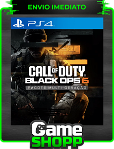 Call of Duty Black Ops 6 - Pacote Multigeração - Digital PS4