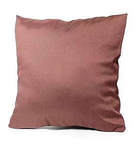 Capa de Almofada Aveludada para Sublimação com Zíper Invisível Goiaba - 40x40cm