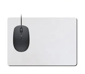 Mouse Pad de Neoprene Retangular 19x23cm - 05 Unidades