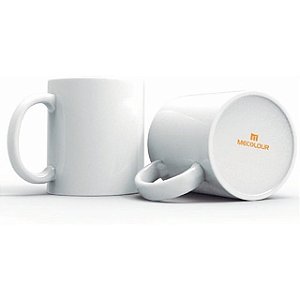 Caneca Branca Mecolour 325ml Importada AAA
