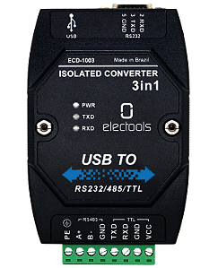 Conversor Usb 485 232 Ttl Isolado Modbus Rs485 Ecd-1003
