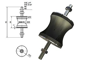 Coxim N1 macho VIBRASTOP