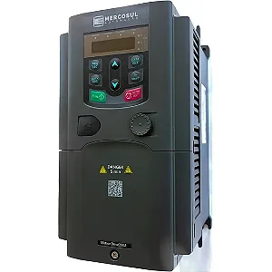 Inversor de frequência 10cv com entrada MONOFASICO 220v e saída trifásico 380v MERCOSUL