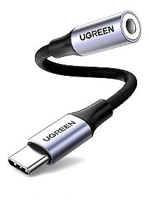 Ugreen Adapatdor Usb C Para P2 3.5mm 10cm Universal