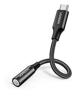 Ugreen Adapatdor Usb C Para P2 3.5mm 10cm Universal