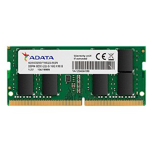 Memória RAM DDR4 3200 Premier color verde 16GB Adata