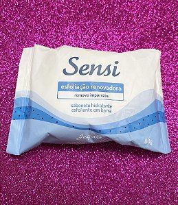 Sabonete unitário Sensi esfoliação Renovadora
