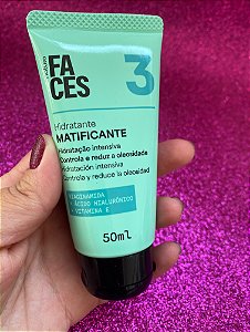 Hidratante facial matificante