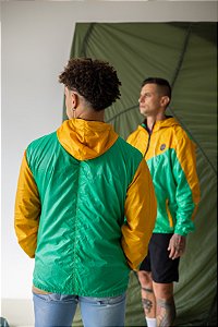Jaqueta de Velame Amarelo e verde - Masculina