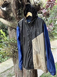 Jaqueta de Velame LEIA azul, preto e branco - Masculina G