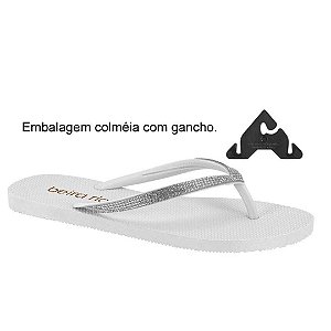 Chinelo Beira Rio Dedo Tira Micromanta Strazz