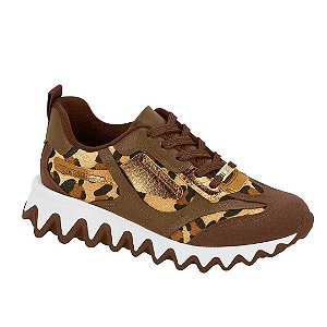Tênis Vizzano Sola Contornada Animal Print 1451103