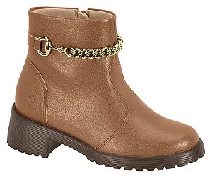 Bota Modare Coturno Detalhe Corrente