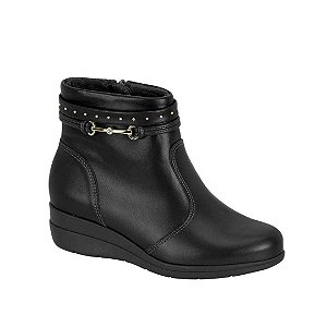 Bota Modare Cano Curto Salto Anabella Baixo Pelo
