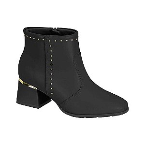 Bota Modare Cano Curto Salto Bloco Baixo Tachinhas