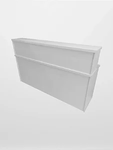 Balcão Reto Branco