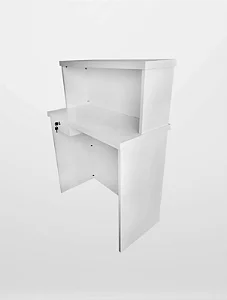 Balcão Reto Pequeno Branco