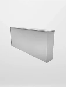 Balcão Reto Grande Branco