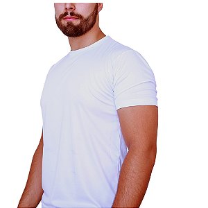 Camiseta Poliéster branca