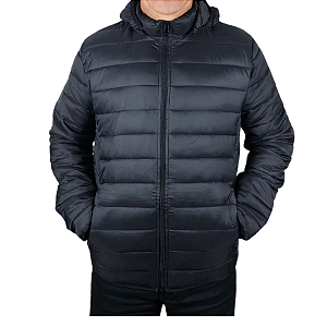 Jaqueta Puffer mangas removíveis