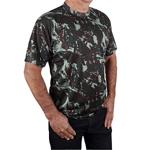 Camiseta Masculina Dry Fit Camuflada