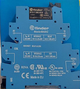 Relé Modular de Interface Finder 39.11.8.230.0060