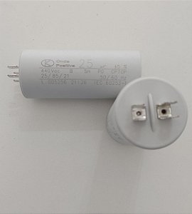 CAPACITOR PERMANENTE TERMINAL 25 UF 440V