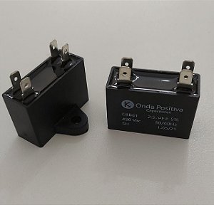 CAPACITOR P/ VENT. QUADRADO 2,5 UF 450V -