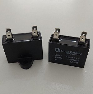 CAPACITOR P/ VENT. QUADRADO 3,0 UF 450V -