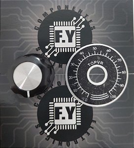 Knob  Com Scala De 0-100 MF-A