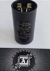 CAPACITOR ELETROLITICO 145-174 UF 110V -