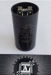 CAPACITOR ELETROLITICO 189-227 UF 110V -