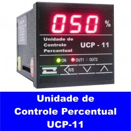 Unidade de controle percentual