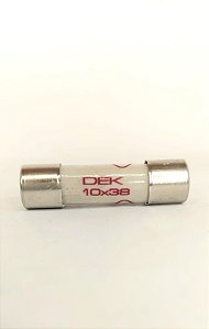 FUSIVEL CARTUCHO 10X38 25A 500V RAPIDO