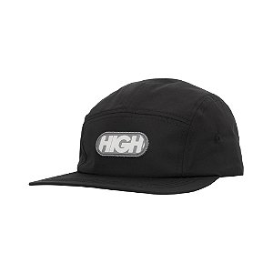 BONÉ HIGH 5 PANEL CAPSULE BLACK